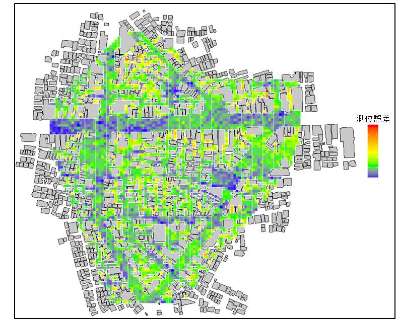 An analysis example of GPS-Studio: GPS/GNSS error map