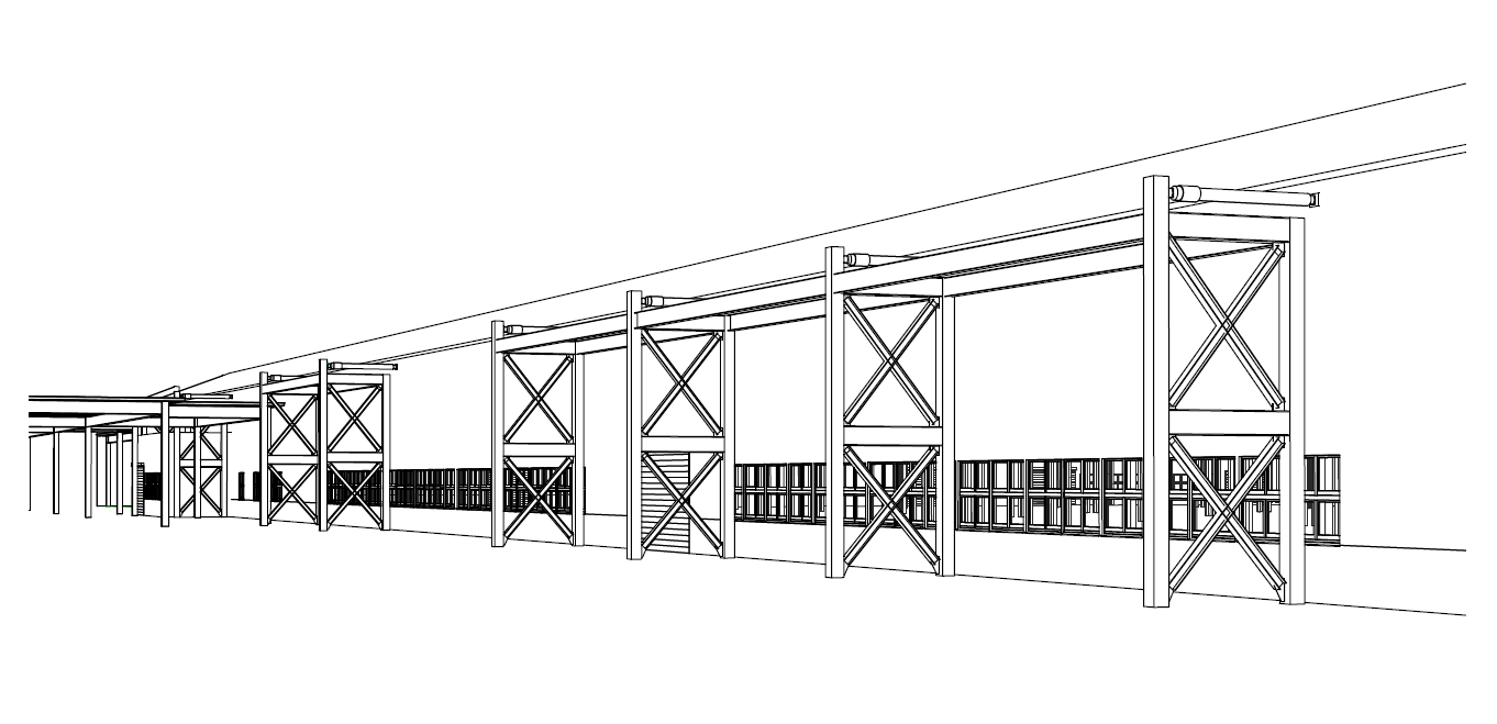 Building image with seismic dampers